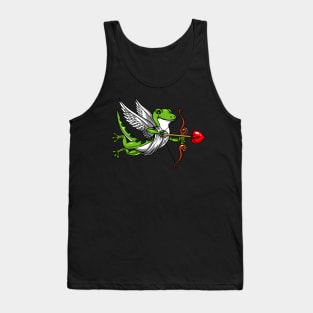 Gecko Lizard Cupid Tank Top